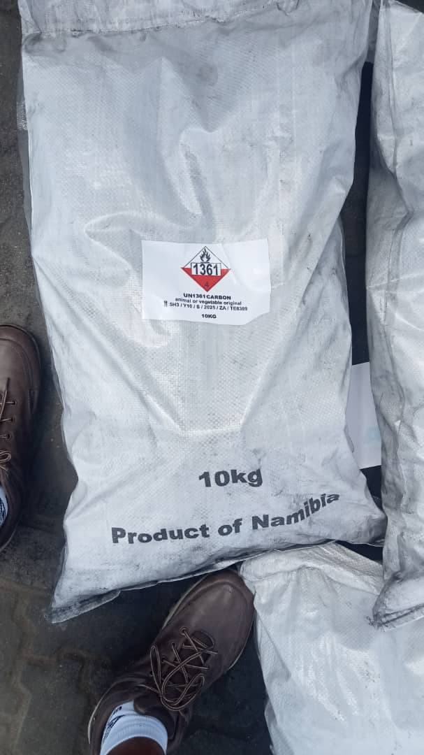 10kg white laminated UN1361 certified charcoal bags
