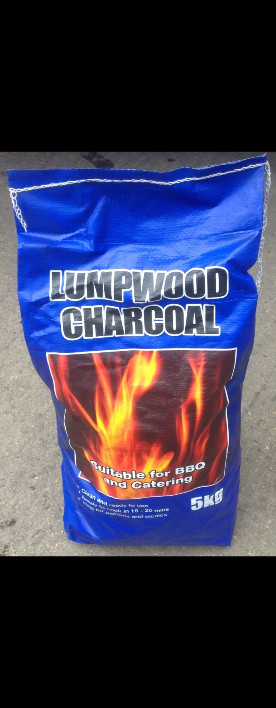 Barbecue charcoal retail 5kg bag
