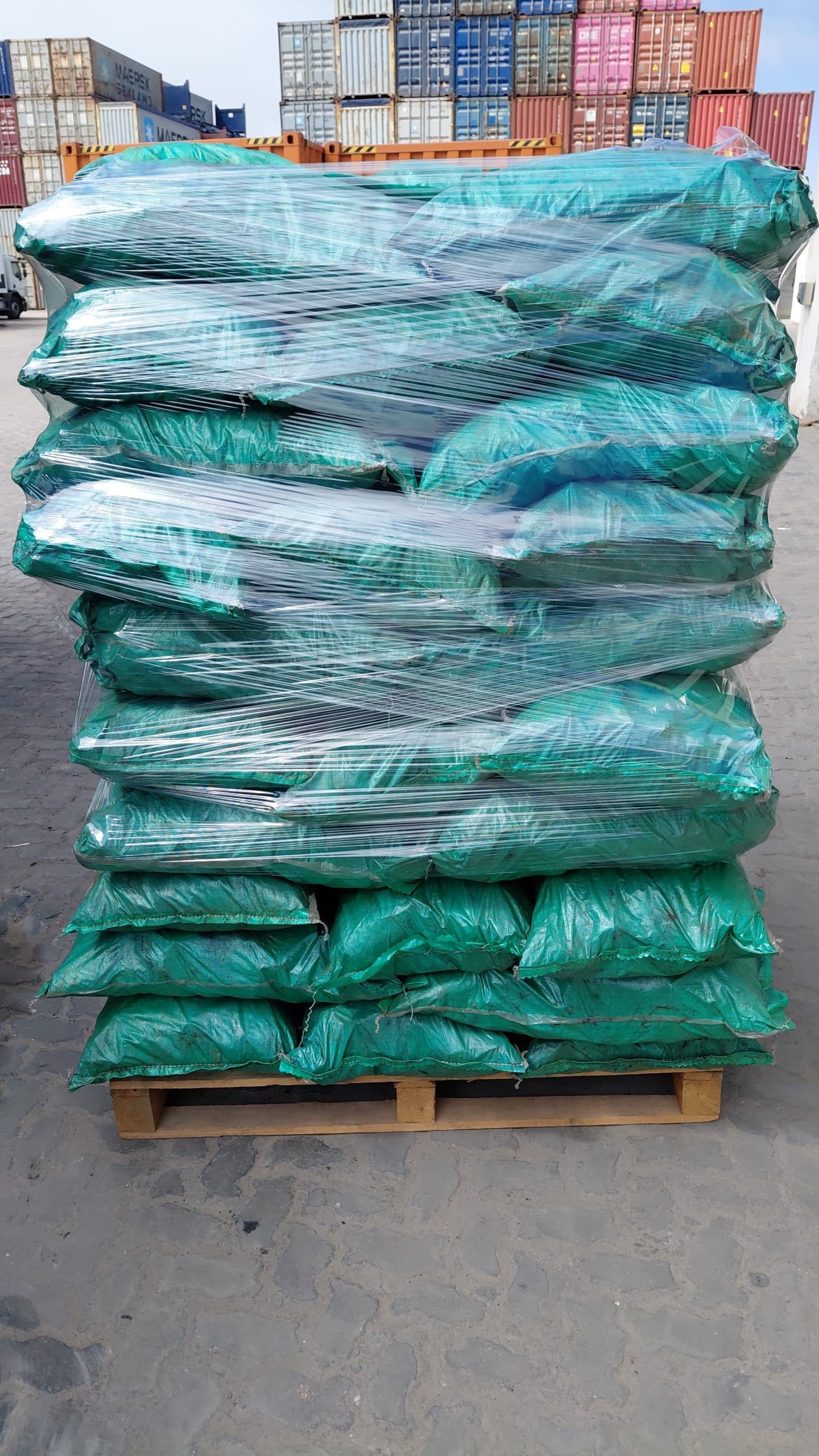 Namibian restaurant charcoal production